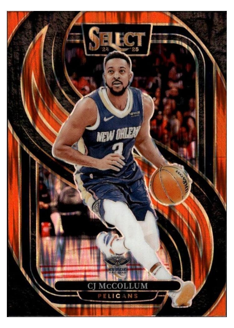 2024-25 Panini Select Base Set CJ McCollum #133 card