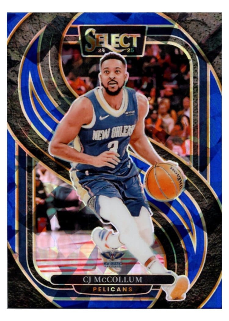 2024-25 Panini Select Base Set CJ McCollum #133 card