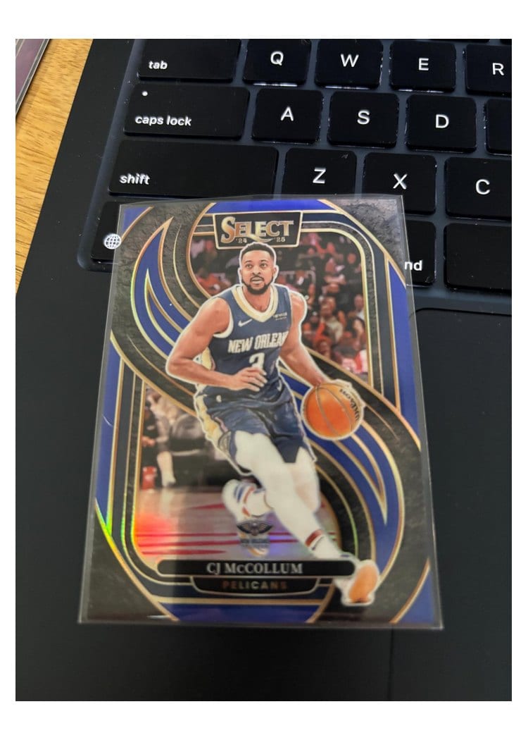 2024-25 Panini Select Base Set CJ McCollum #133 card