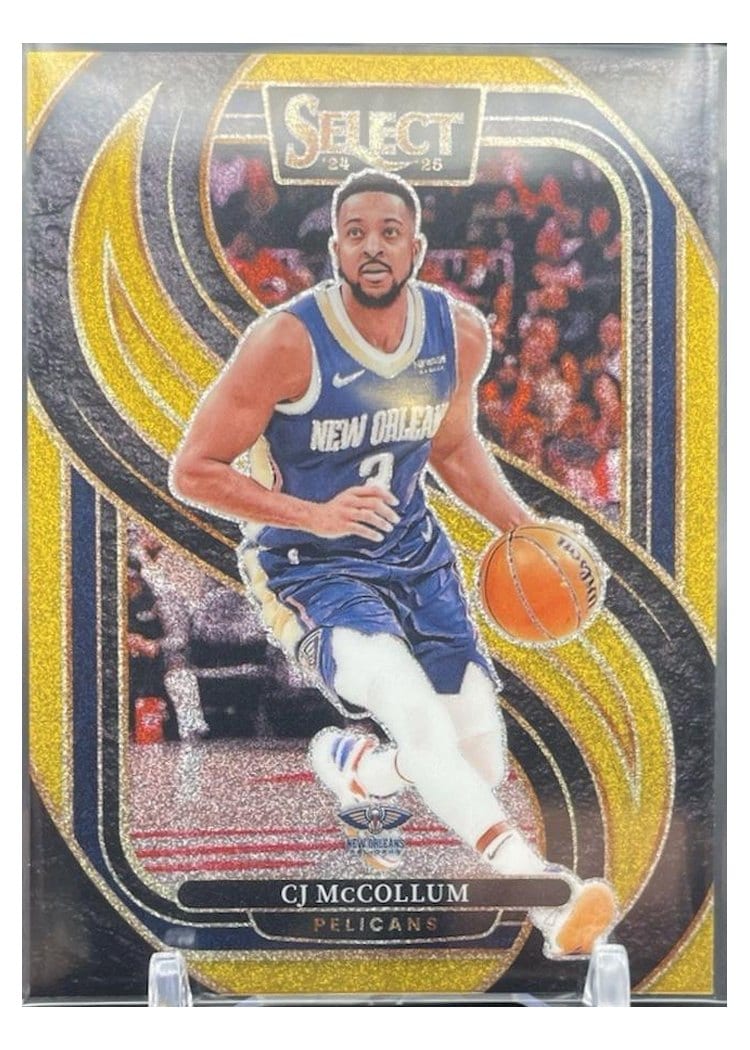 2024-25 Panini Select Base Set CJ McCollum #133 card