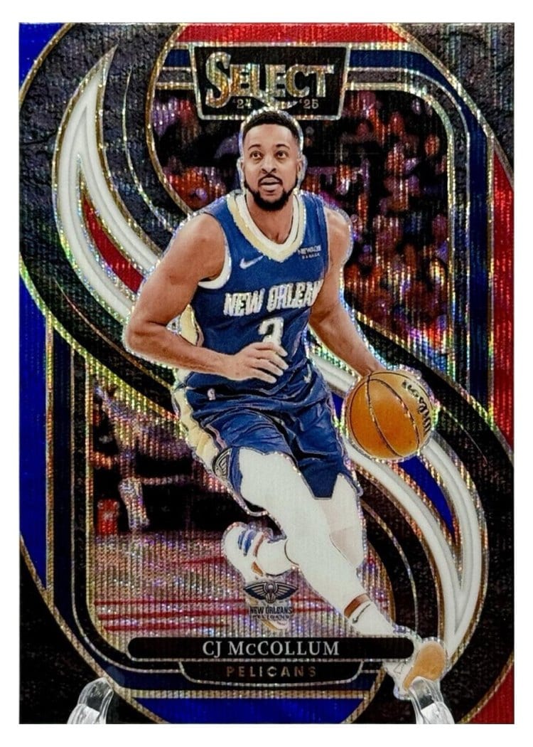 2024-25 Panini Select Base Set CJ McCollum #133 card