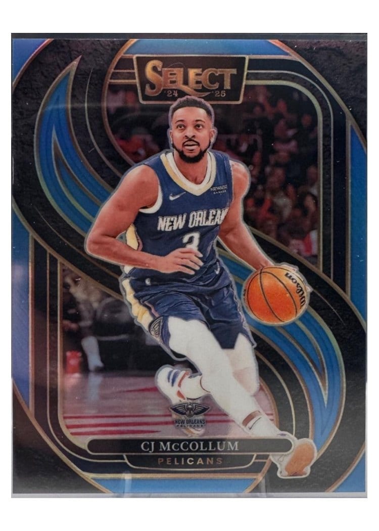 2024-25 Panini Select Base Set CJ McCollum #133 card