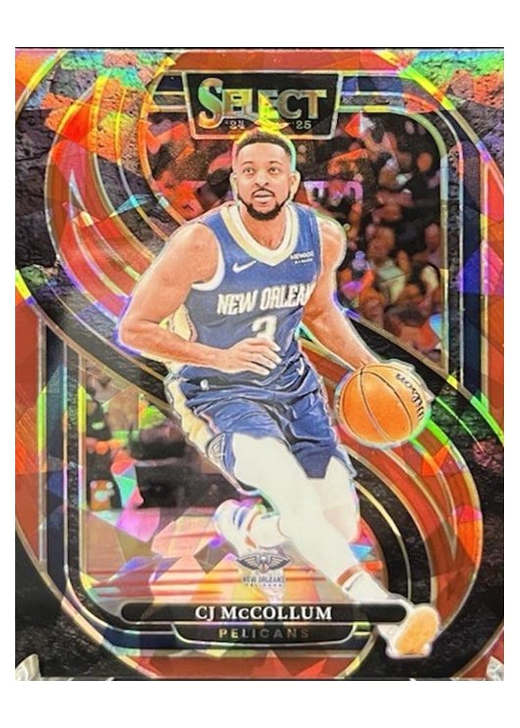 2024-25 Panini Select Base Set CJ McCollum #133 card