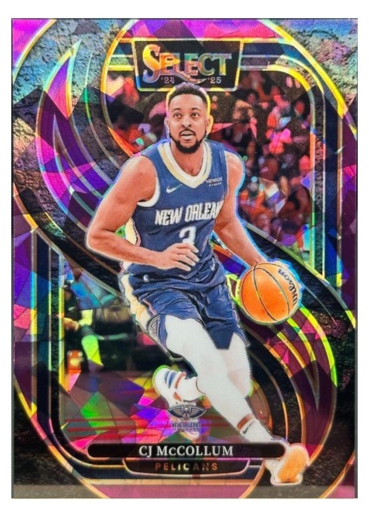 2024-25 Panini Select Base Set CJ McCollum #133 card