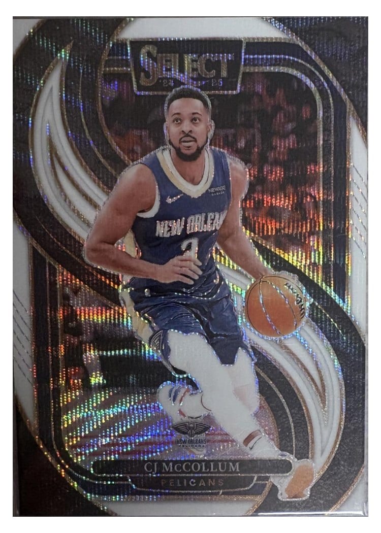 2024-25 Panini Select Base Set CJ McCollum #133 card