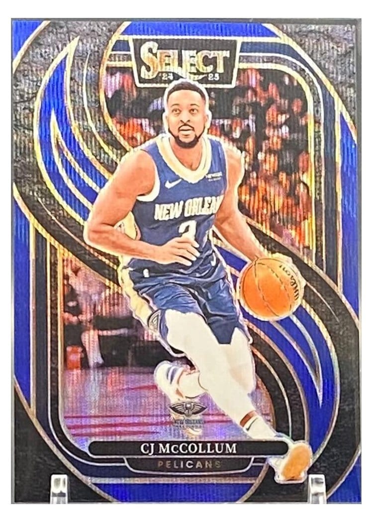 2024-25 Panini Select Base Set CJ McCollum #133 card