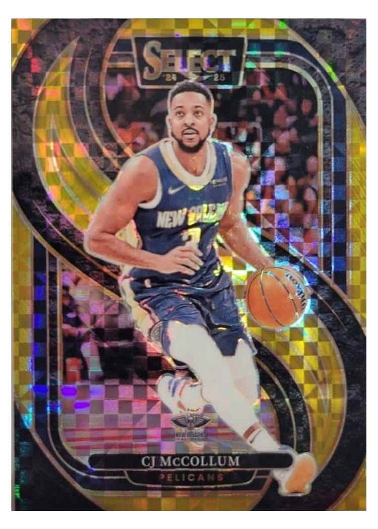 2024-25 Panini Select Base Set CJ McCollum #133 card