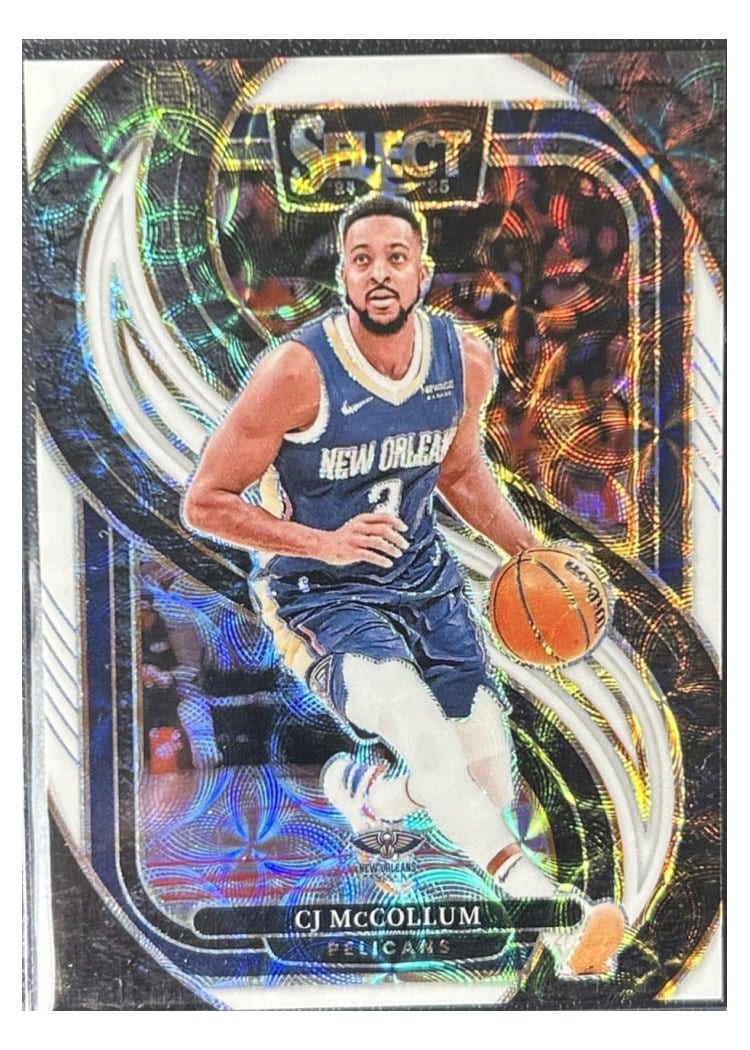 2024-25 Panini Select Base Set CJ McCollum #133 card