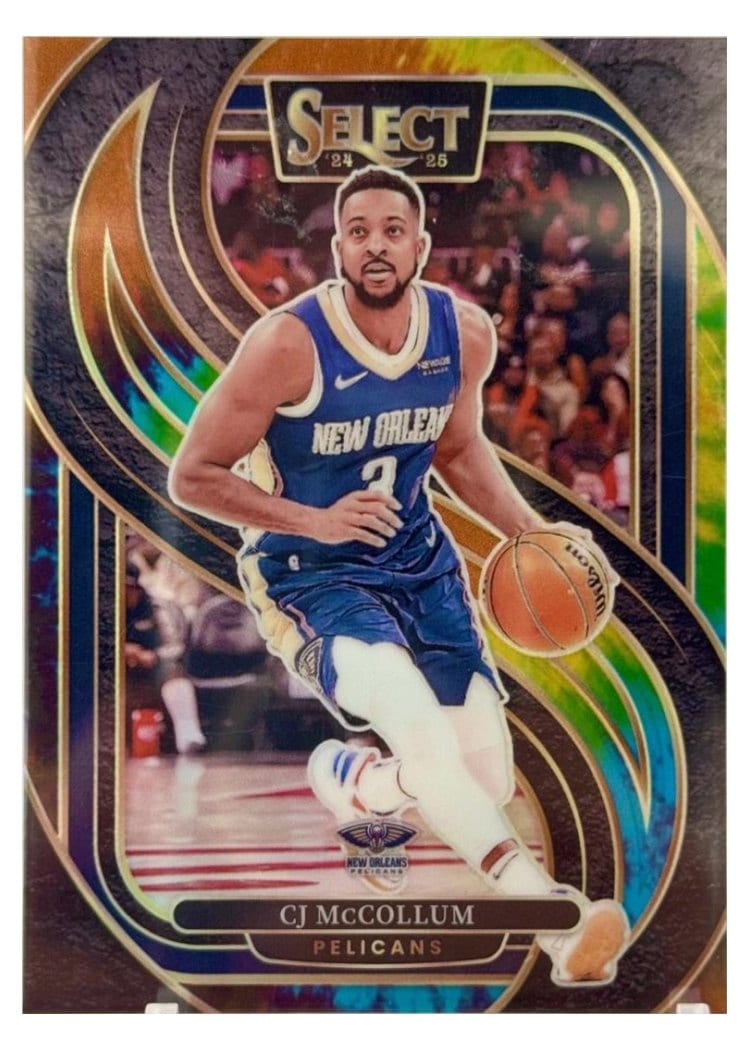 2024-25 Panini Select Base Set CJ McCollum #133 card