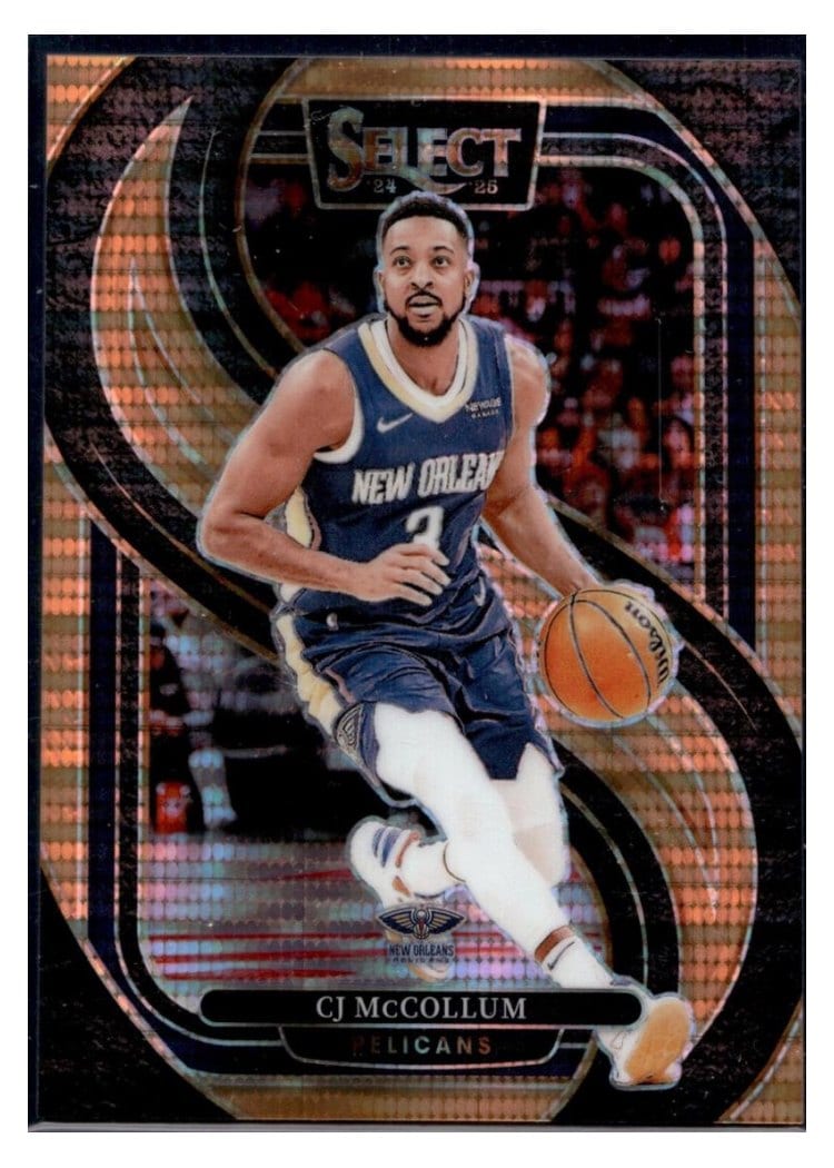 2024-25 Panini Select Base Set CJ McCollum #133 card