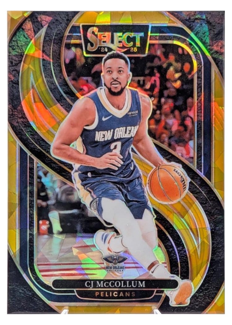 2024-25 Panini Select Base Set CJ McCollum #133 card