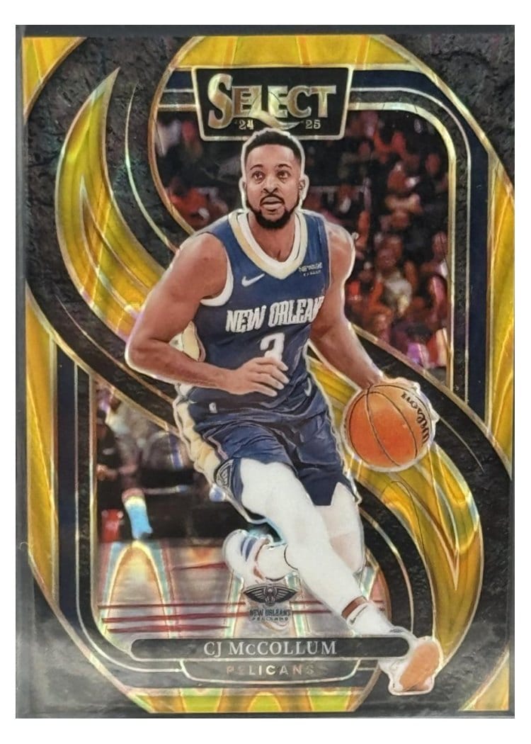 2024-25 Panini Select Base Set CJ McCollum #133 card