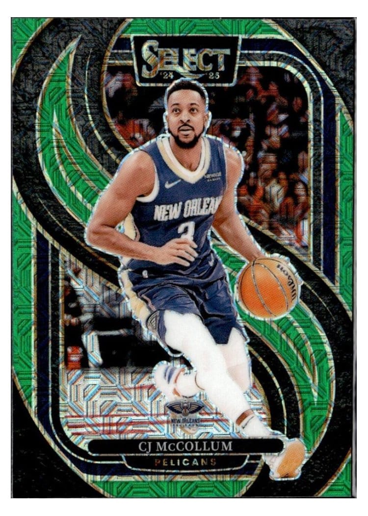 2024-25 Panini Select Base Set CJ McCollum #133 card