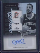 2025-26 Topps Signature Class Shadow Scripts CJ McCollum #SS-CJM card