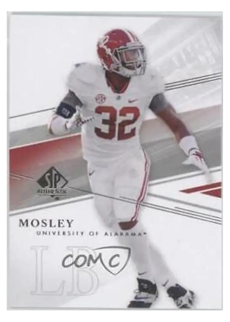 2014 SP Authentic CJ Mosley #8 card