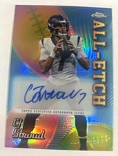 2024 Topps Chrome Chrome All-Etch Autographs CJ Stroud #AEA-CJ card