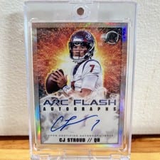 2024 Topps Resurgence Arc Flash Autographs CJ Stroud #AFA-CS card