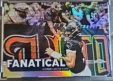 2025 Topps Chrome Fanatical CJ Stroud #FF-28 card