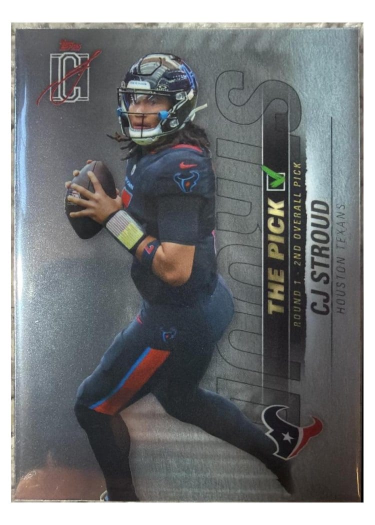 2025 Topps Signature Class The Pick CJ Stroud #TP-13 card