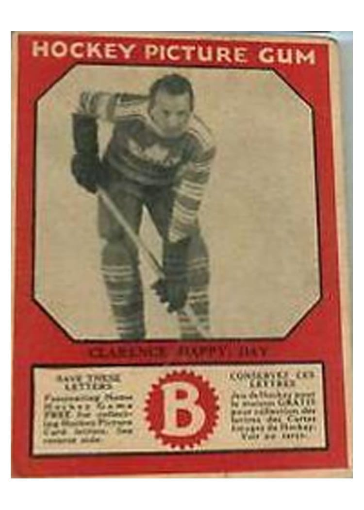 1933 V252 Canadian Gum Clarence Day card