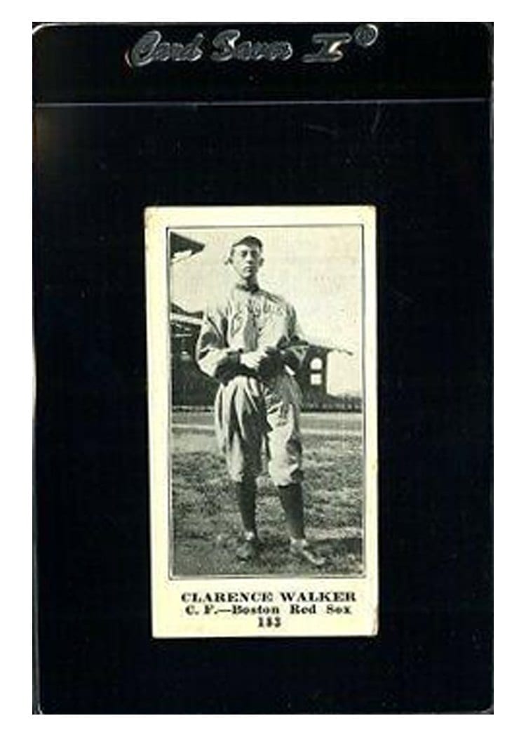 1916 M101 4 Sporting News Clarence Walker #183 card