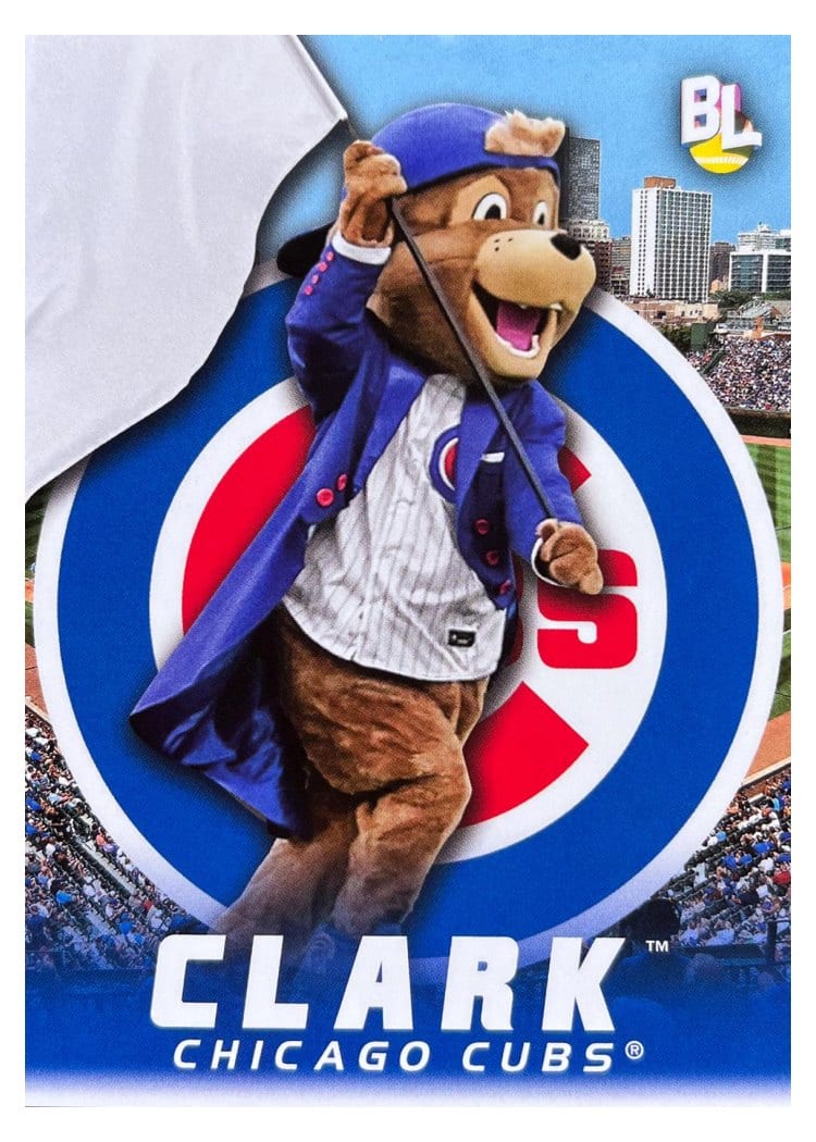 2023 Topps Big League Mascots Clark #M-5 card
