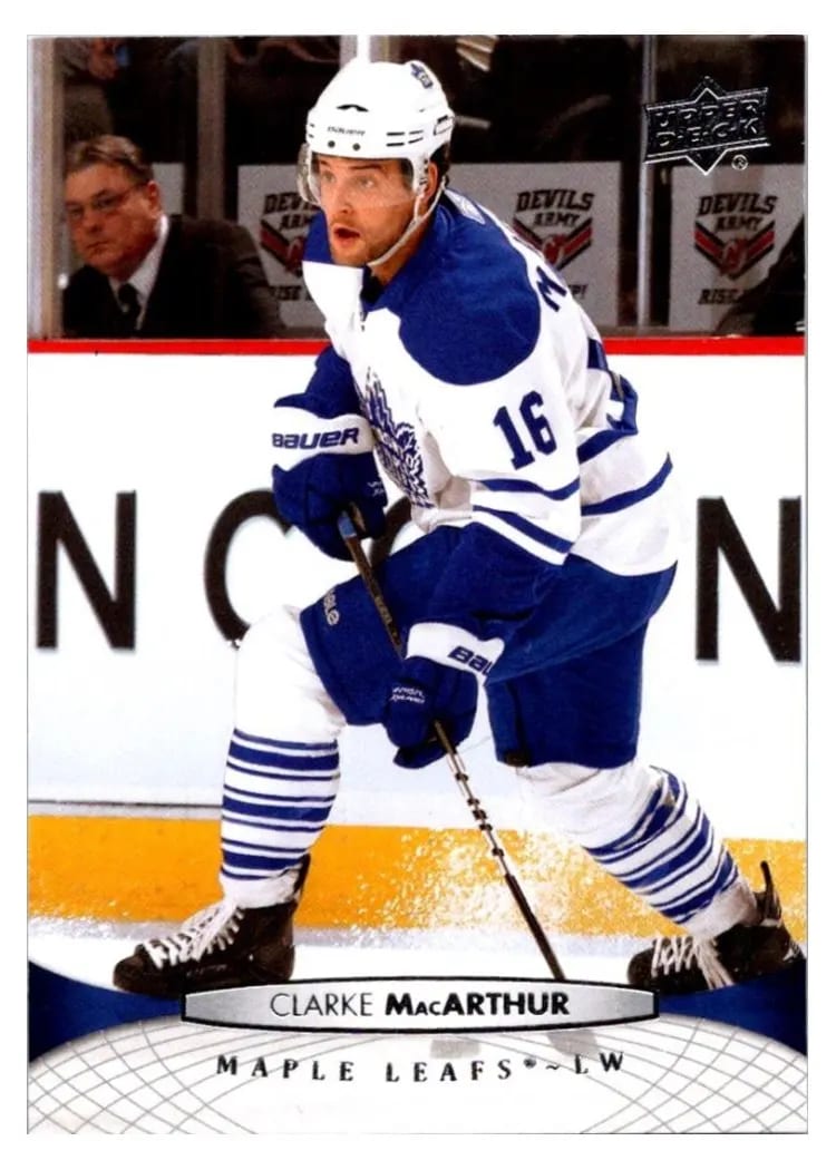 2011 Upper Deck Clarke MacArthur #23 card