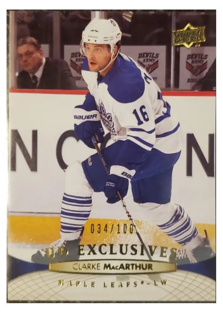 2011 Upper Deck Clarke MacArthur #23 card