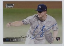 2021 Stadium Club Chrome Autographs Clarke Schmidt #SCCBA-CS card
