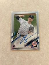 2021 Topps Chrome Rookie Autographs Clarke Schmidt #RA-CS card
