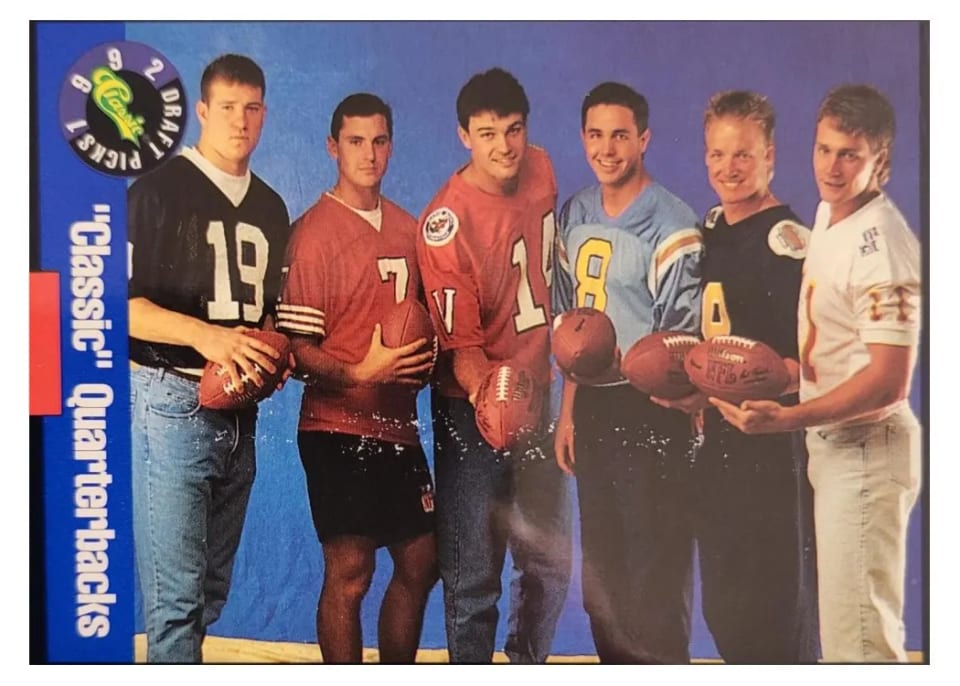 1992 Classic Draft Picks Classic Quarterbacks #97 card