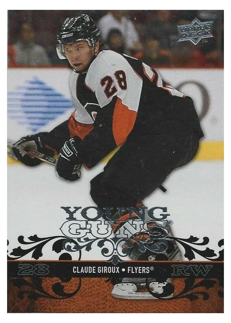 2008 Upper Deck Claude Giroux #235 card