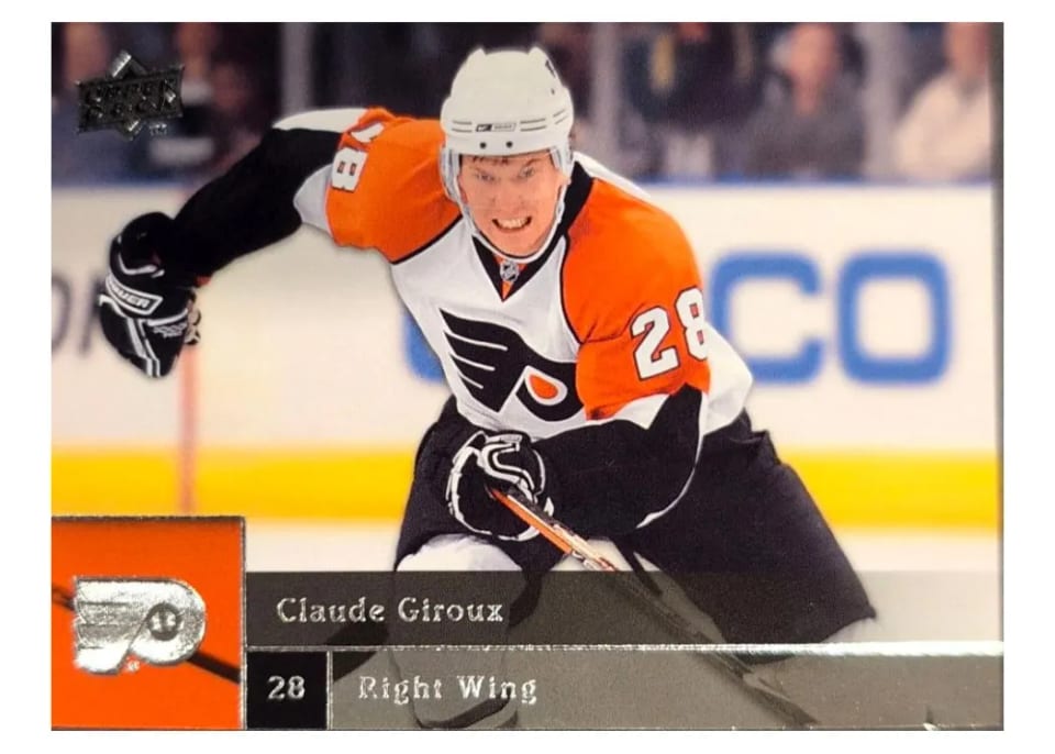 2009 Upper Deck Claude Giroux #37 card