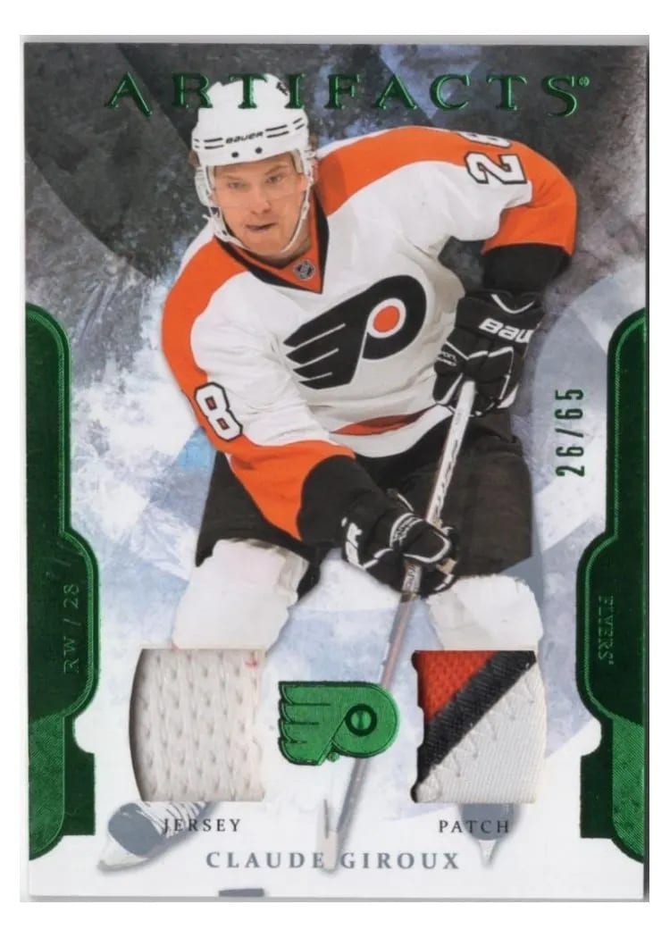 2011 Upper Deck Artifacts Claude Giroux #28 card