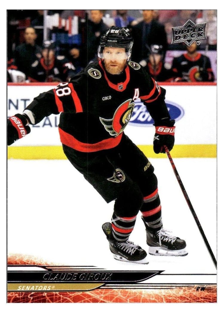 2024-25 Upper Deck Base Set Claude Giroux #591 card