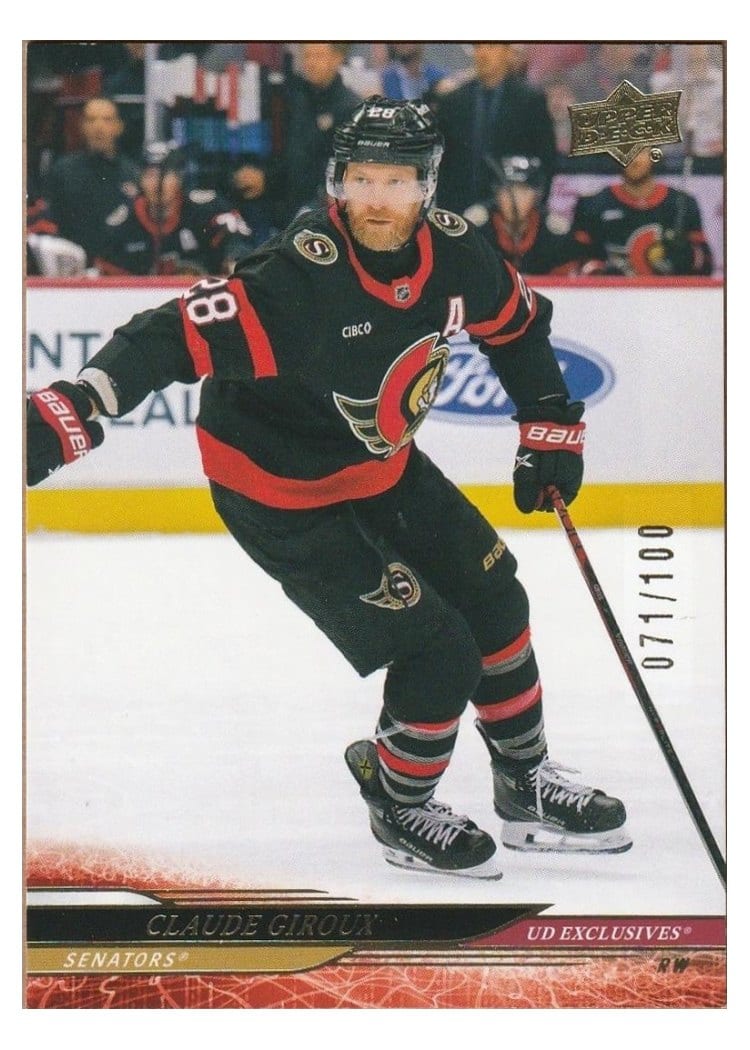 2024-25 Upper Deck Base Set Claude Giroux #591 card