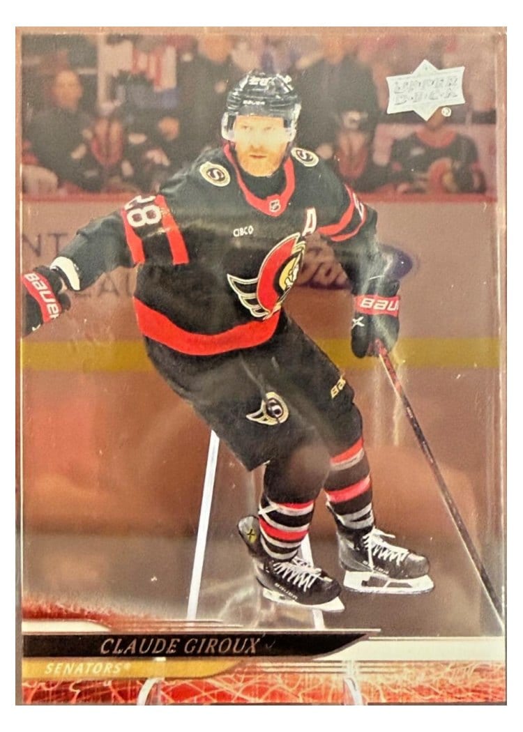2024-25 Upper Deck Base Set Claude Giroux #591 card
