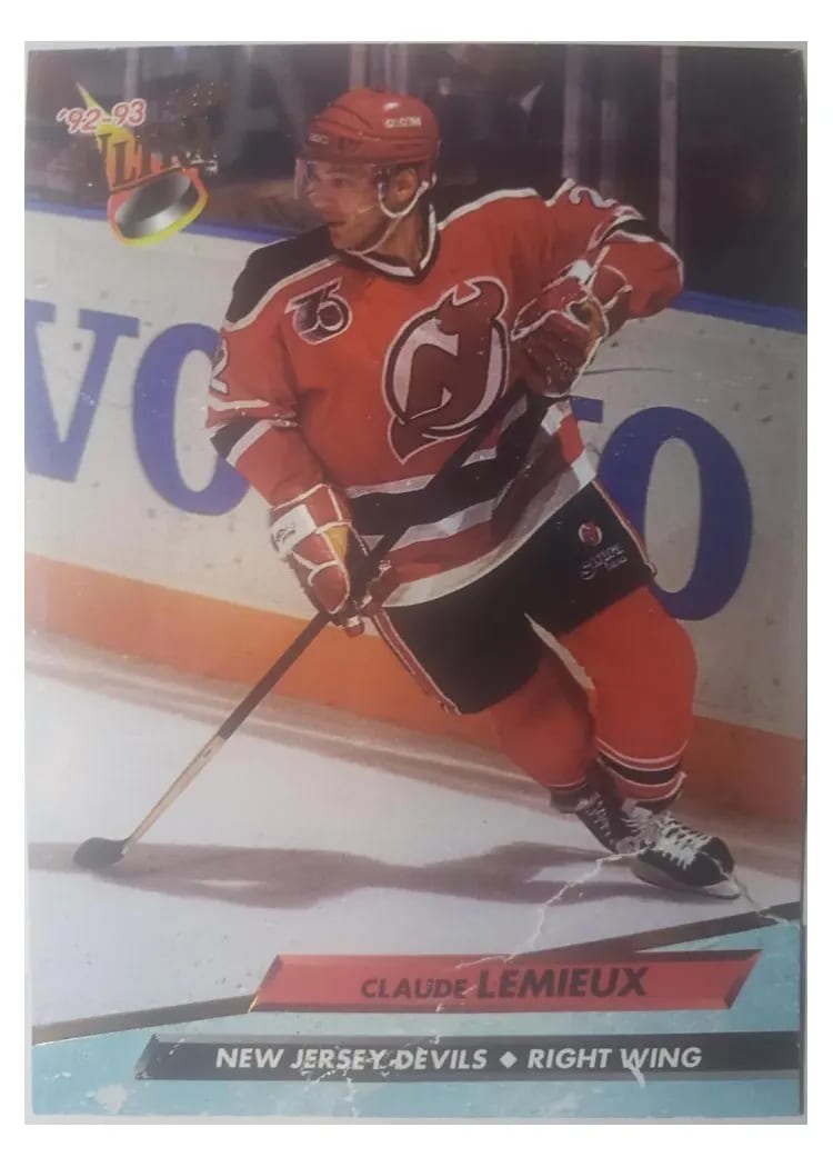 1992 Ultra Claude Lemieux #114 card