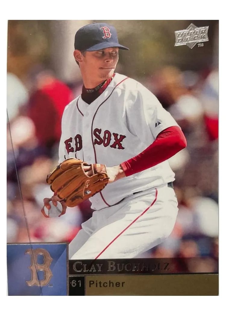 2009 Upper Deck Clay Bucholz #48 card