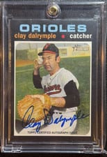 2020 Topps Heritage Real One Autographs Clay Dalrymple #ROA-CD card