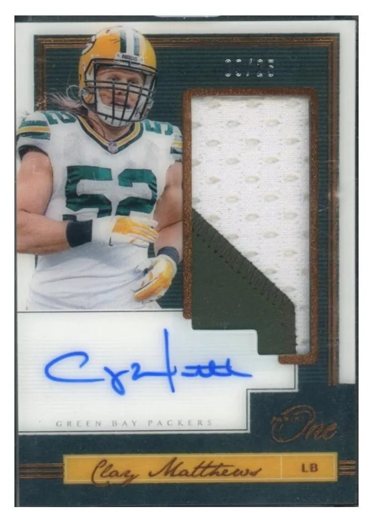 2018 Panini One Clay Matthews #150 card
