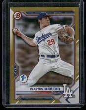 2020 Bowman Draft 1st Edition Clayton Beeter #BD-30 card