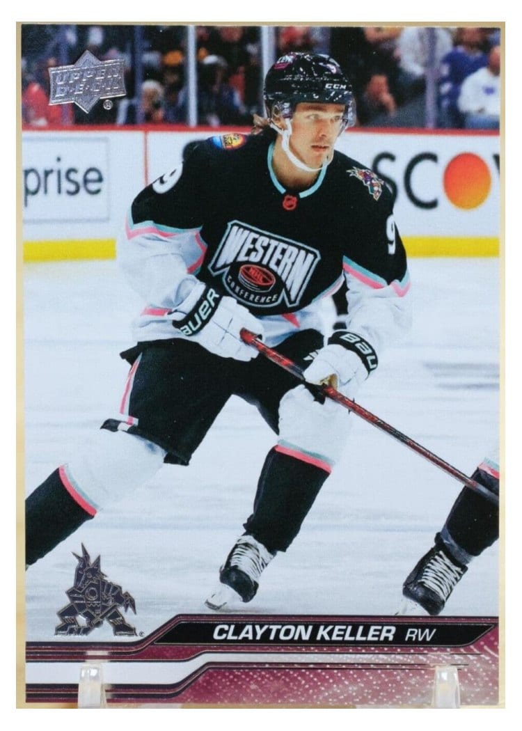 2023-24 Upper Deck Base Set Clayton Keller #667 card