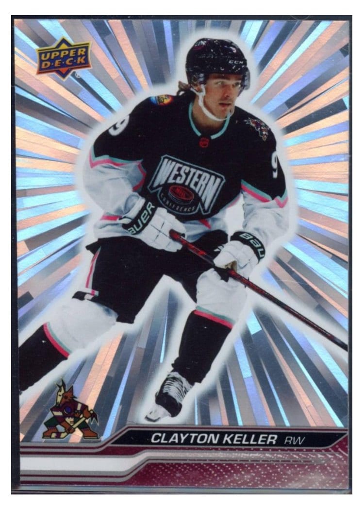 2023-24 Upper Deck Base Set Clayton Keller #667 card