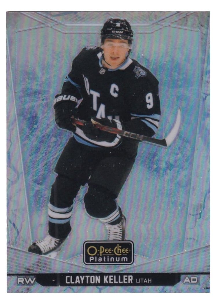 2024-25 O-Pee-Chee Platinum Base Set Clayton Keller #117 card