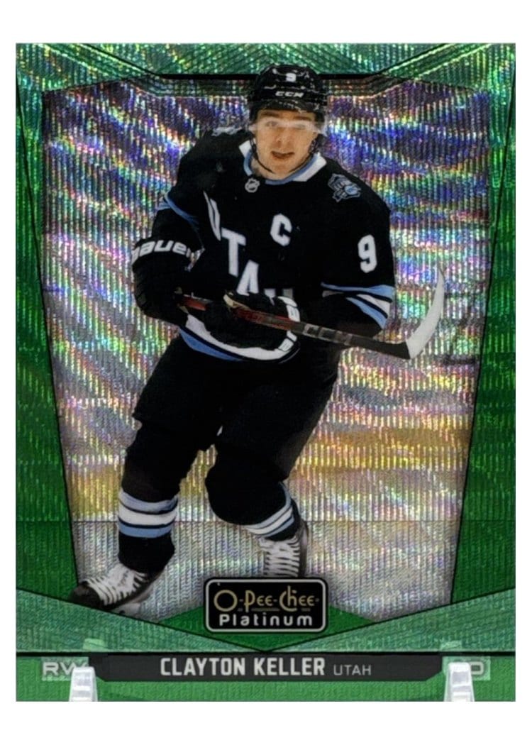 2024-25 O-Pee-Chee Platinum Base Set Clayton Keller #117 card