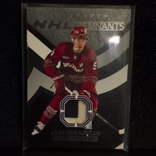 2024-25 Upper Deck Artifacts NHL Remnants Clayton Keller #NR-2 card