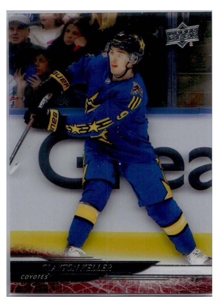 2024-25 Upper Deck Base Set Clayton Keller #662 card