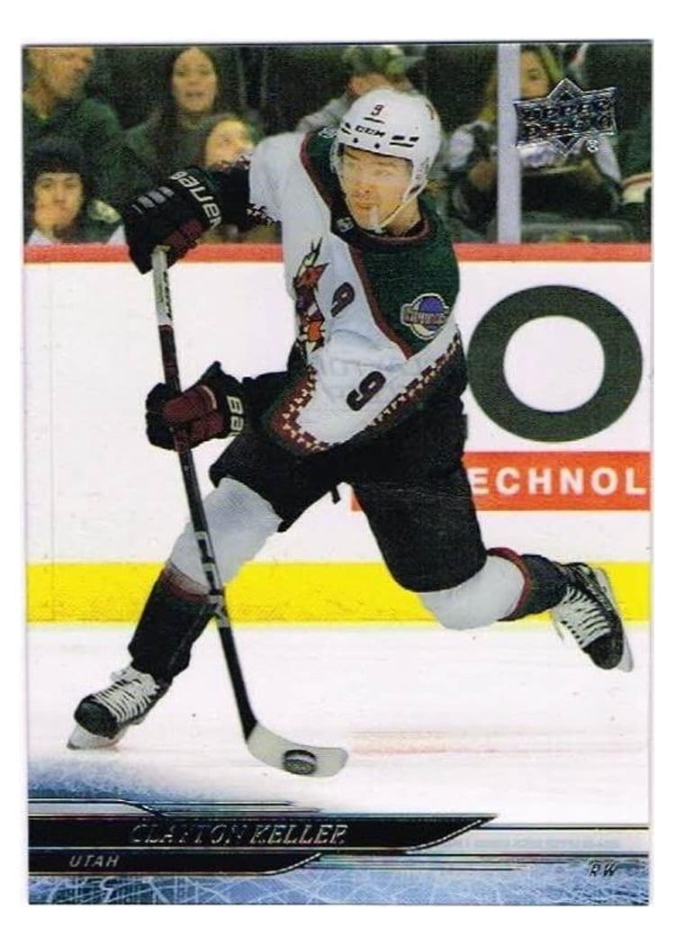2024-25 Upper Deck Base Set Clayton Keller #8 card