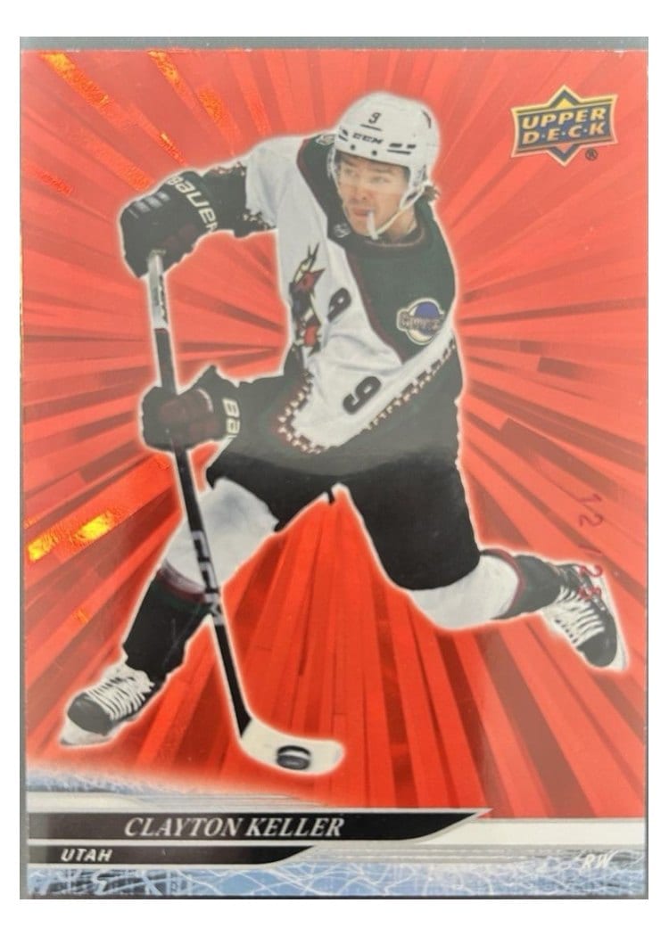 2024-25 Upper Deck Base Set Clayton Keller #8 card